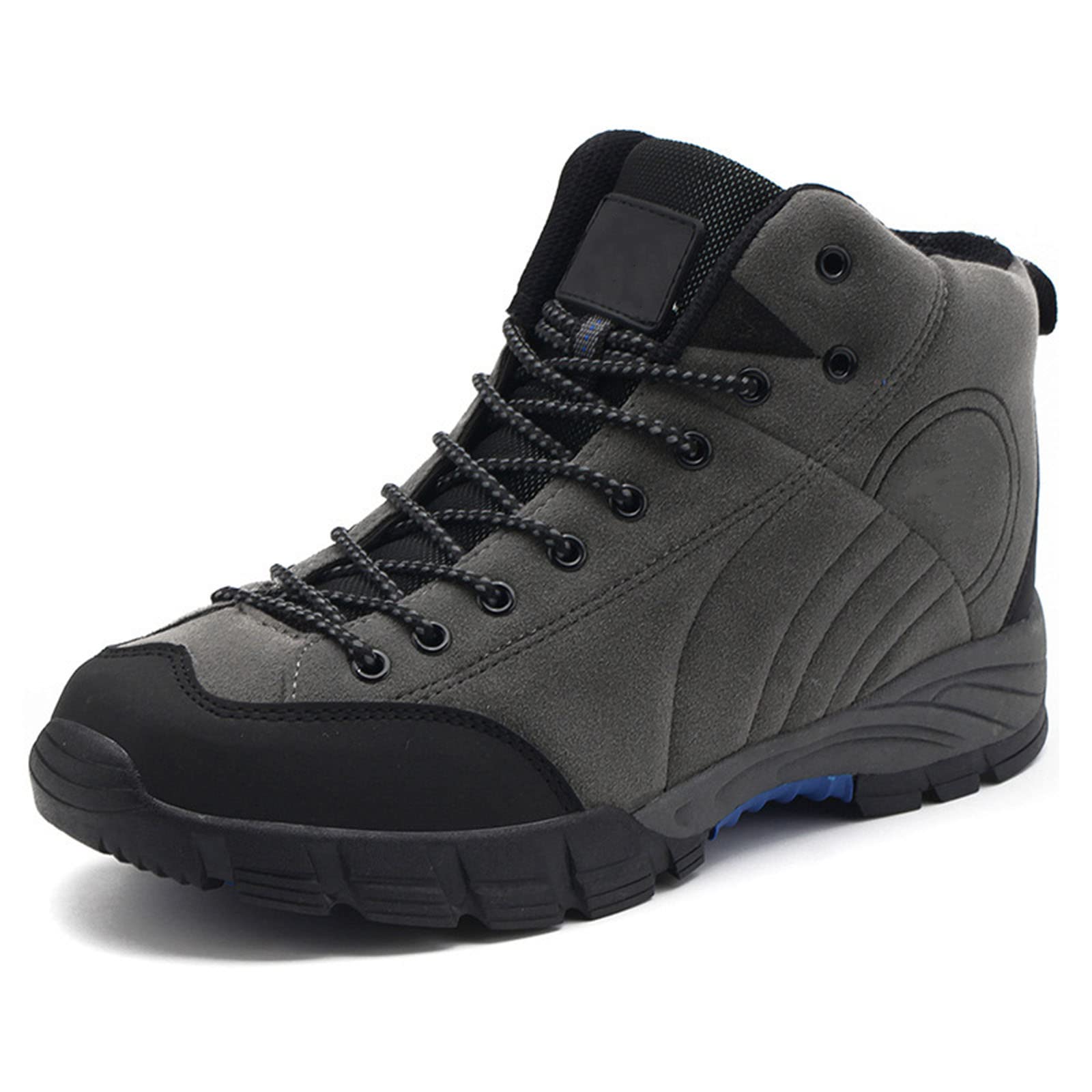 **Men's & Women's Waterproof Hiking Boots - Non-Slip Lace-Up Trekking Shoes for Mountain Climbing, Outdoor Walking & Camping - Durable Suede High-Top Travel Shoes for Adventure & Sports**