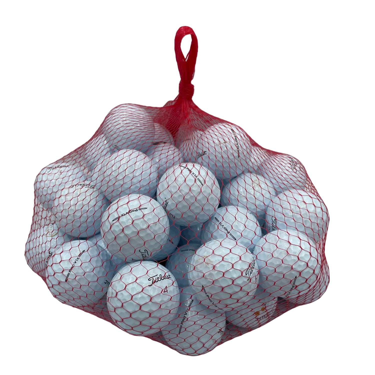 Premium Titleist Pro V1x 2023/2024 Recycled Golf Balls - 4A/Near Mint Condition | High Performance Used Golf Balls for Practice & Tournament Play | Perfect for Driving Range, Course Training & Competitive Golf