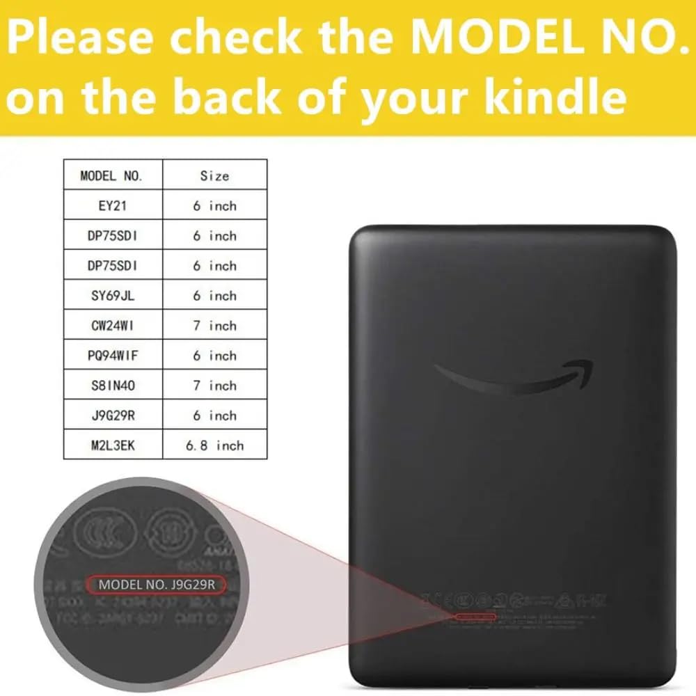 Premium PU Leather Kindle 6.8