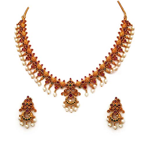 Antique Necklace-MN 170-MULTI