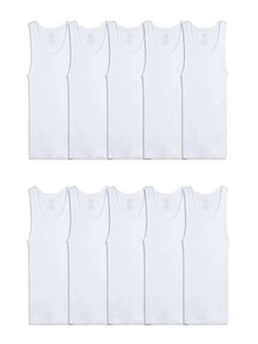 Tank - Boys - 10 Pack - White