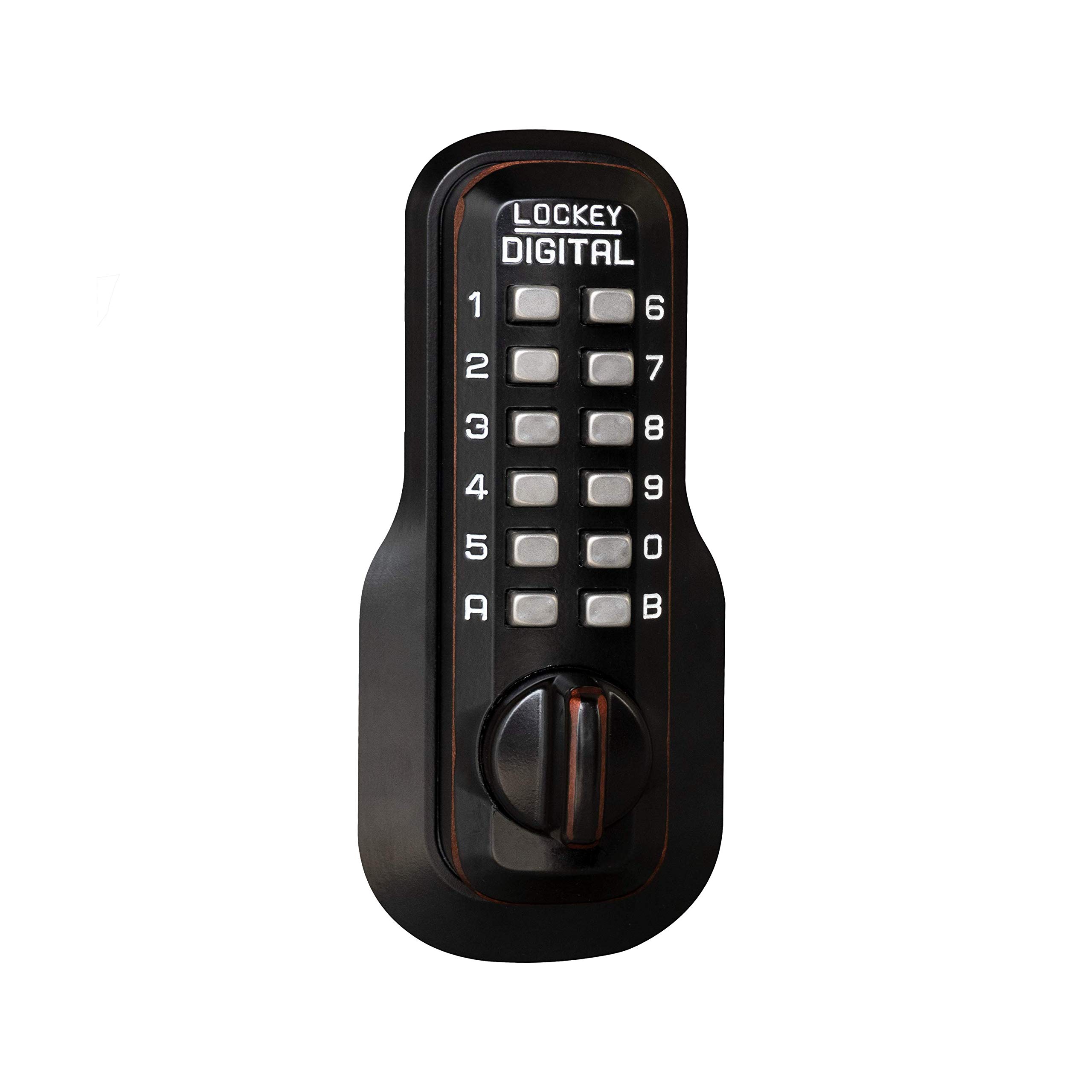 M210OIL Keyless Entry Deadbolt - Secure Mechanical Door Lock for Home & Office - Easy Installation & Durable Design for Enhanced Safety