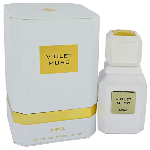3.4 oz Violet Musc Eau de Parfum Spray - Unisex Fragrance for Women & Men | Long-Lasting Body Perfume | Perfect for Date Night, Office & Special Occasions