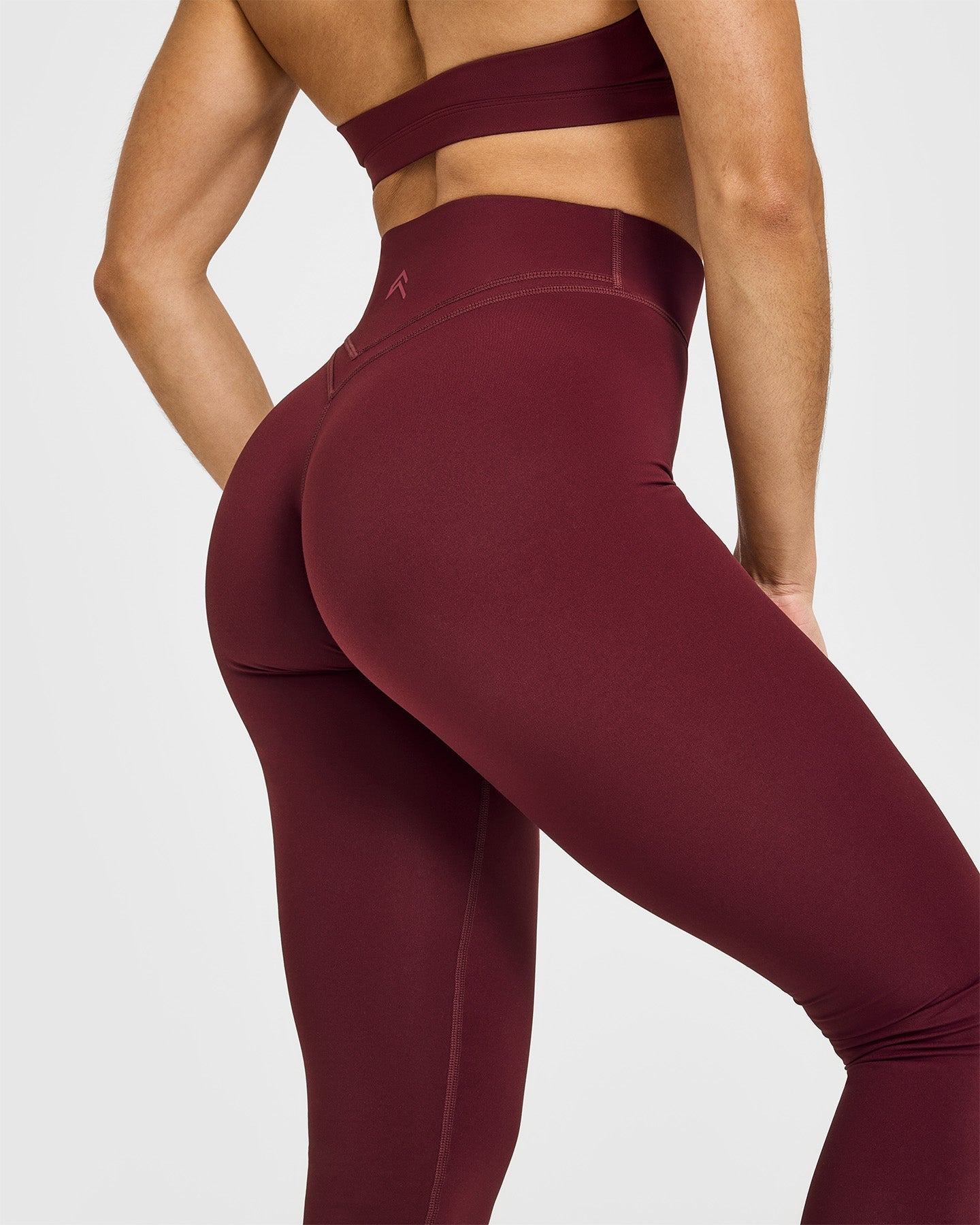 Unified Wrap Leggings for Women - High Waist Yoga Pants with Rosewood Print | Perfect for Yoga, Workouts & Lounge Wear