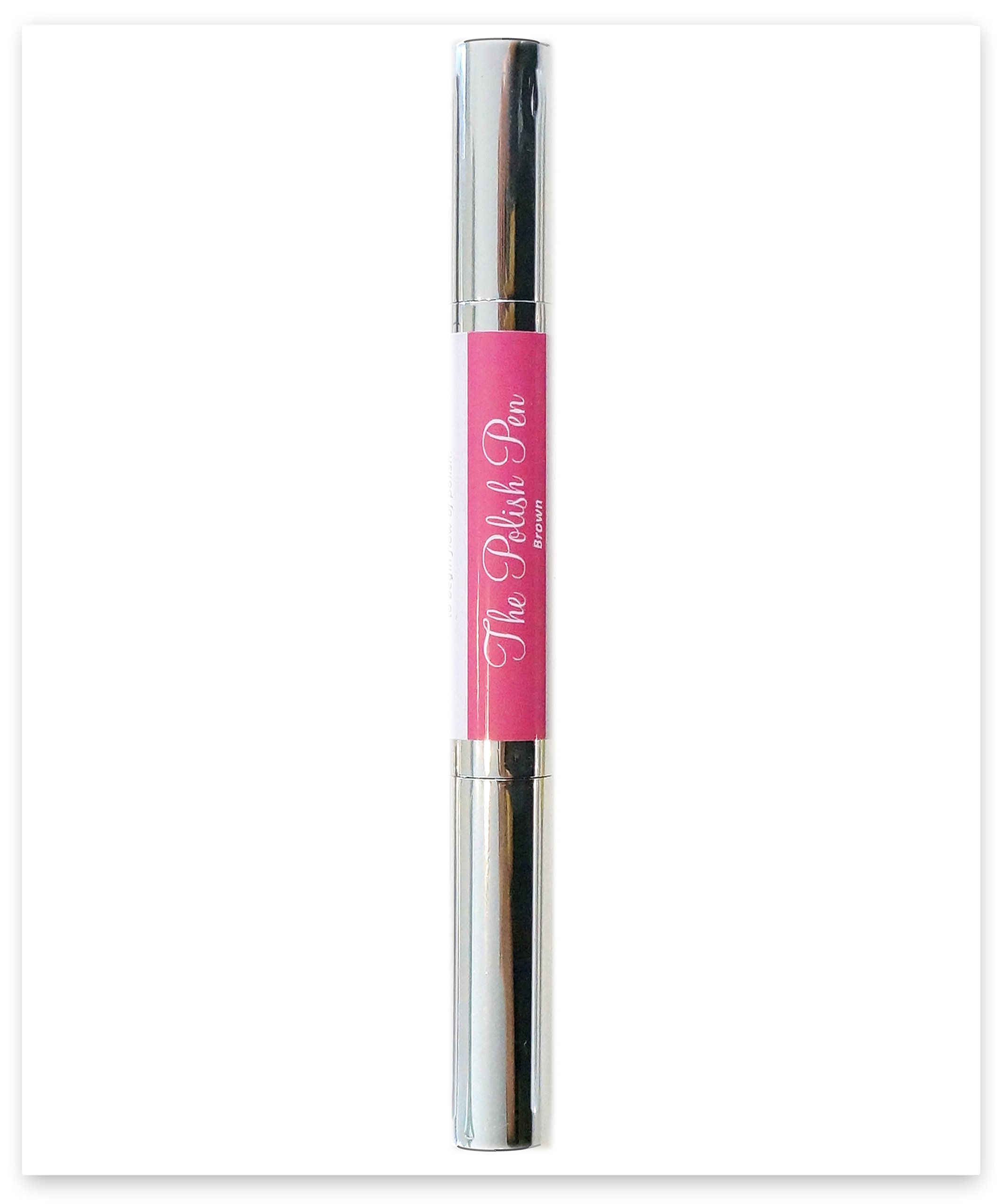 Premium Shoe Polish Pen - Travel Size Brown Shoe & Boot Polish for Quick Touch-Ups - Perfect for Travel, Office & Everyday Shoe Care