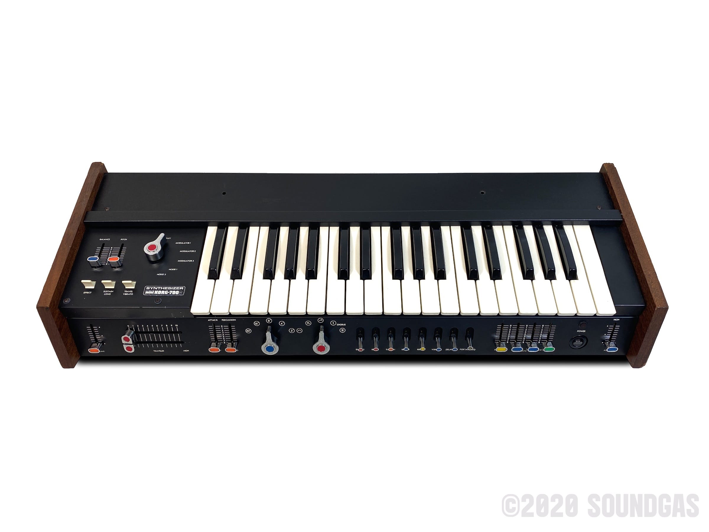 Korg MiniKORG 700S Analog Synthesizer - Vintage Keyboard for Music Production & Live Performance - Perfect for Studio Recording, Electronic Music & Retro Sound Design