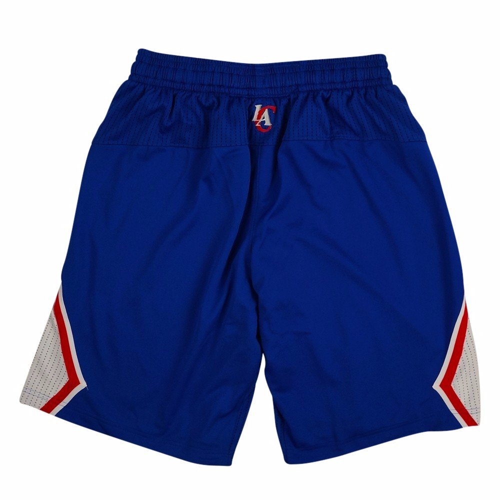 Adidas Los Angeles Clippers NBA Authentic On-Court Climacool Team Game Shorts for Men - Blue - Breathable Basketball Shorts for Training & Games