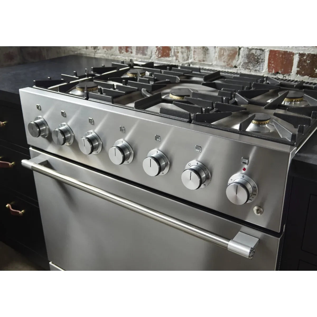 AGA AMC36DFSLT 36-Inch Mercury Dual Fuel Range in Slate - Professional Gas & Electric Oven for Home Chefs - Perfect for Baking, Roasting, and Gourmet Cooking