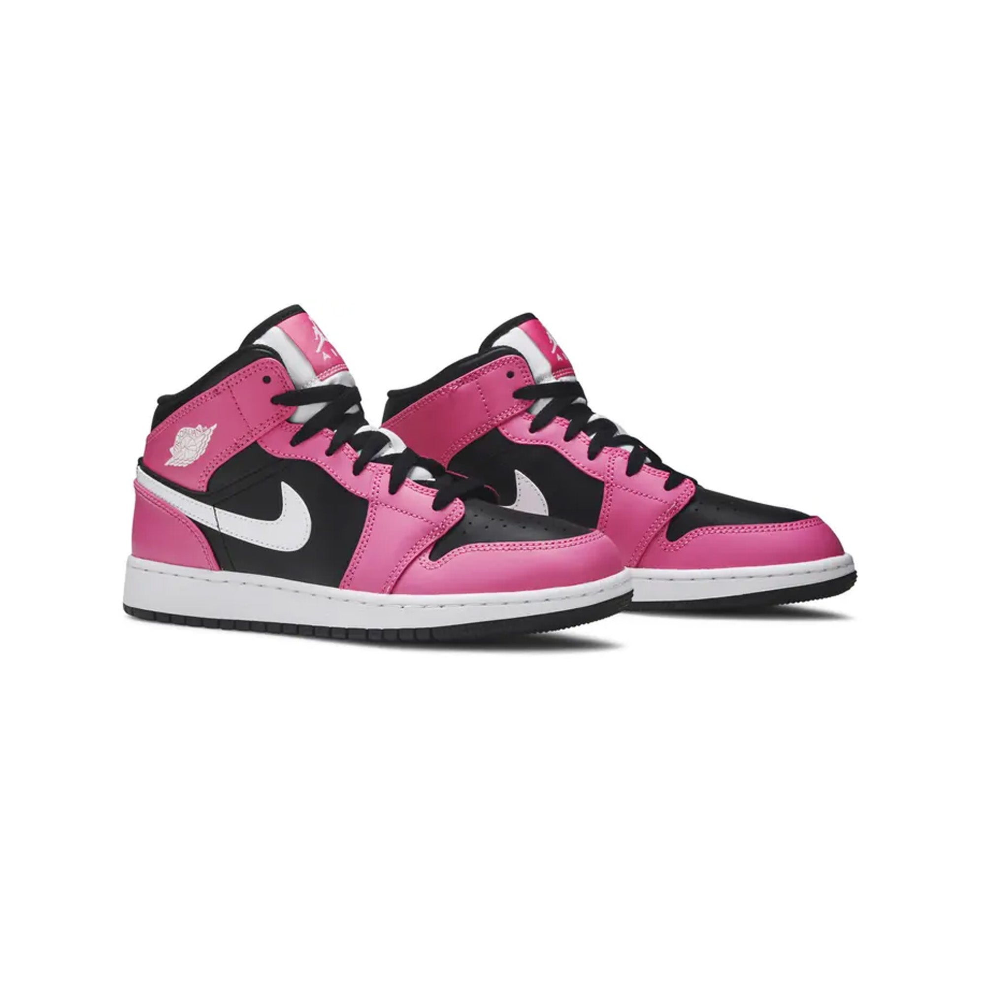 Air Jordan 1 Mid 'Pinksicle' Basketball Shoes - Men's Retro High-Top Sneakers for Streetwear & Casual Fashion | Perfect for Urban Style, Gym Wear & Everyday Comfort