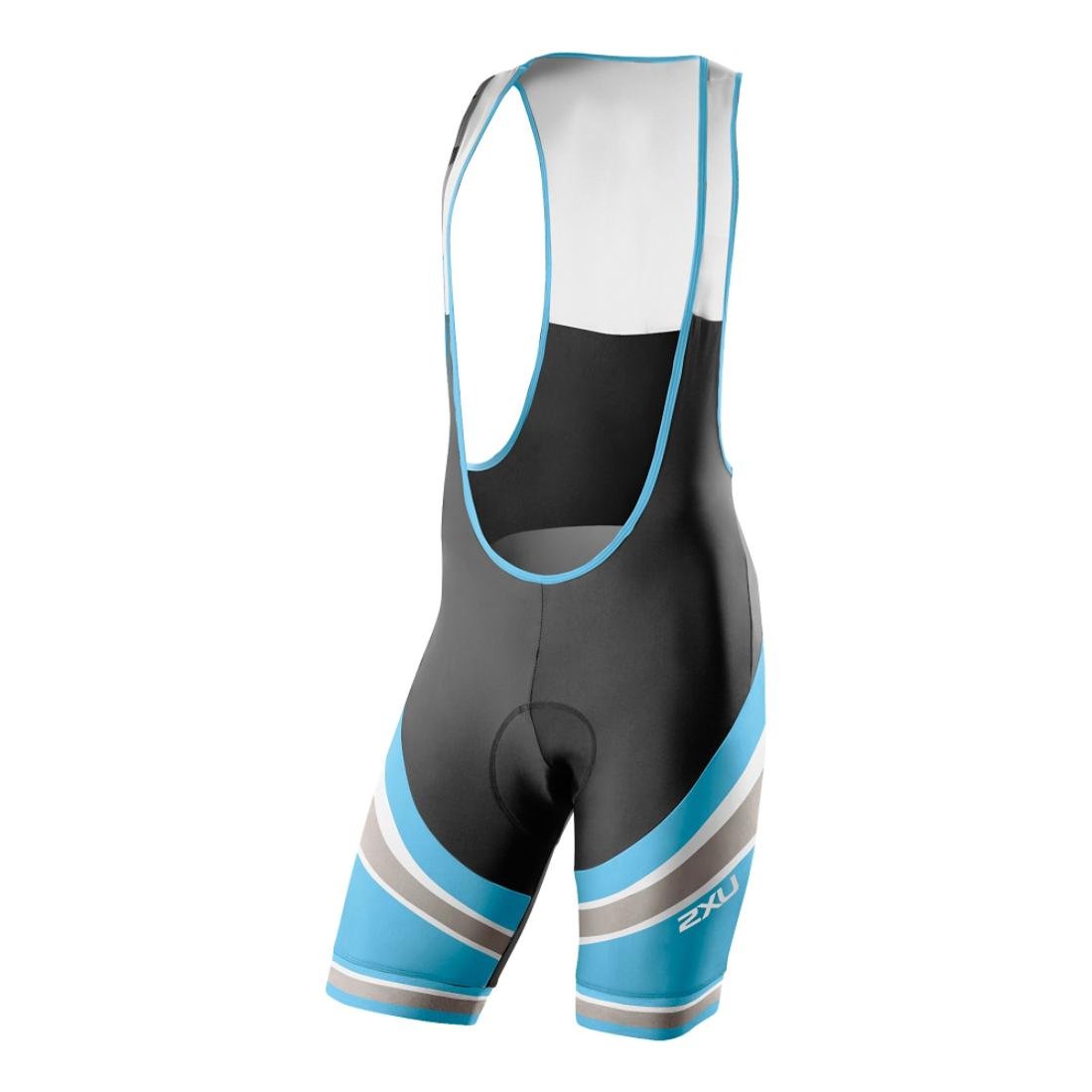 2XU Men's Sub Cycle Bib Shorts - High Performance Cycling Shorts for Men | Moisture Wicking & Compression Fit | Ideal for Road Biking, Triathlon & Indoor Training