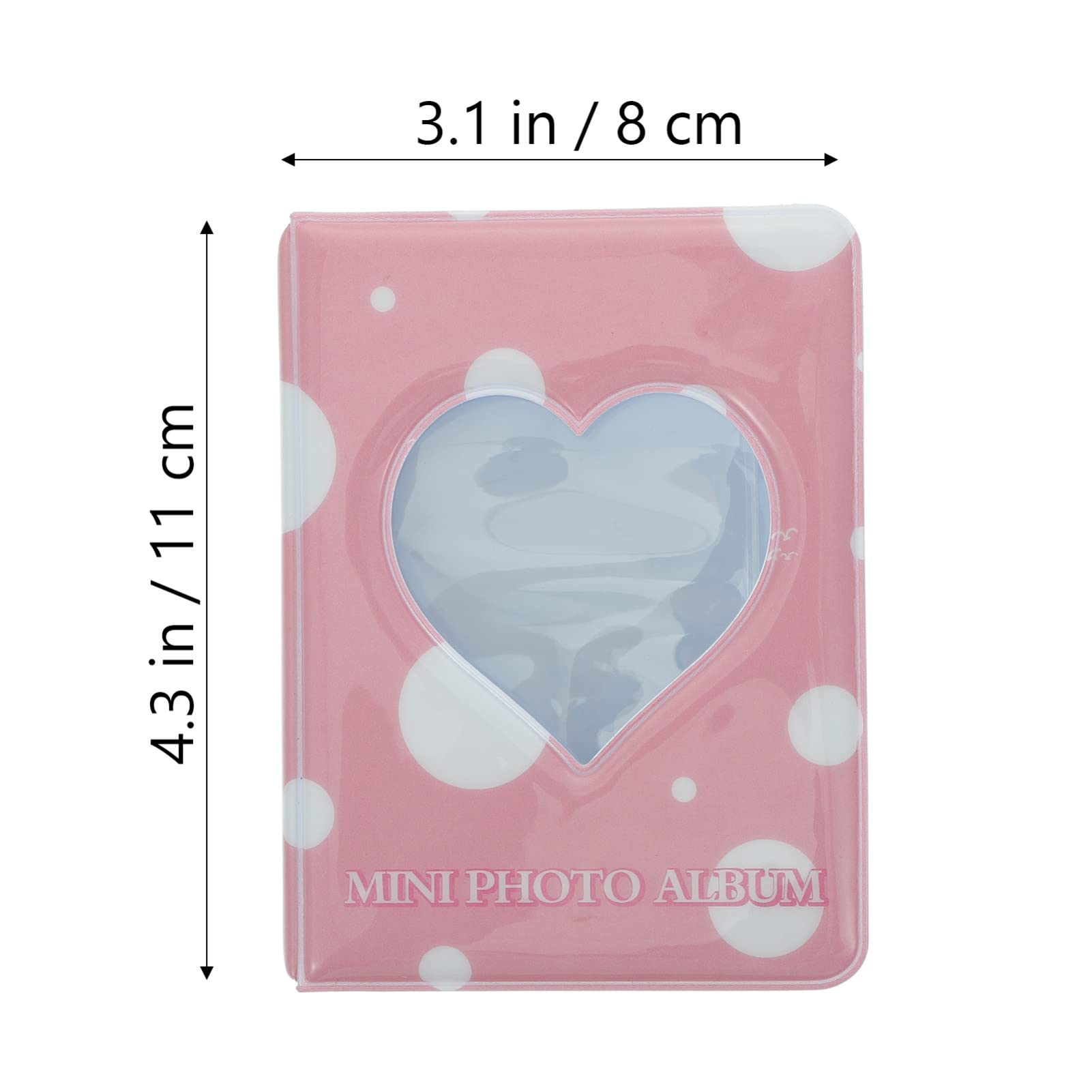 Housoutil 3-Piece PVC Photo Album Set - Portable Mini Picture Binder for Photocards, Business Cards & Stamps | Memory Keeper, Guestbook & Child's First Album | Perfect for Scrapbooking, Collectibles & Party Favors