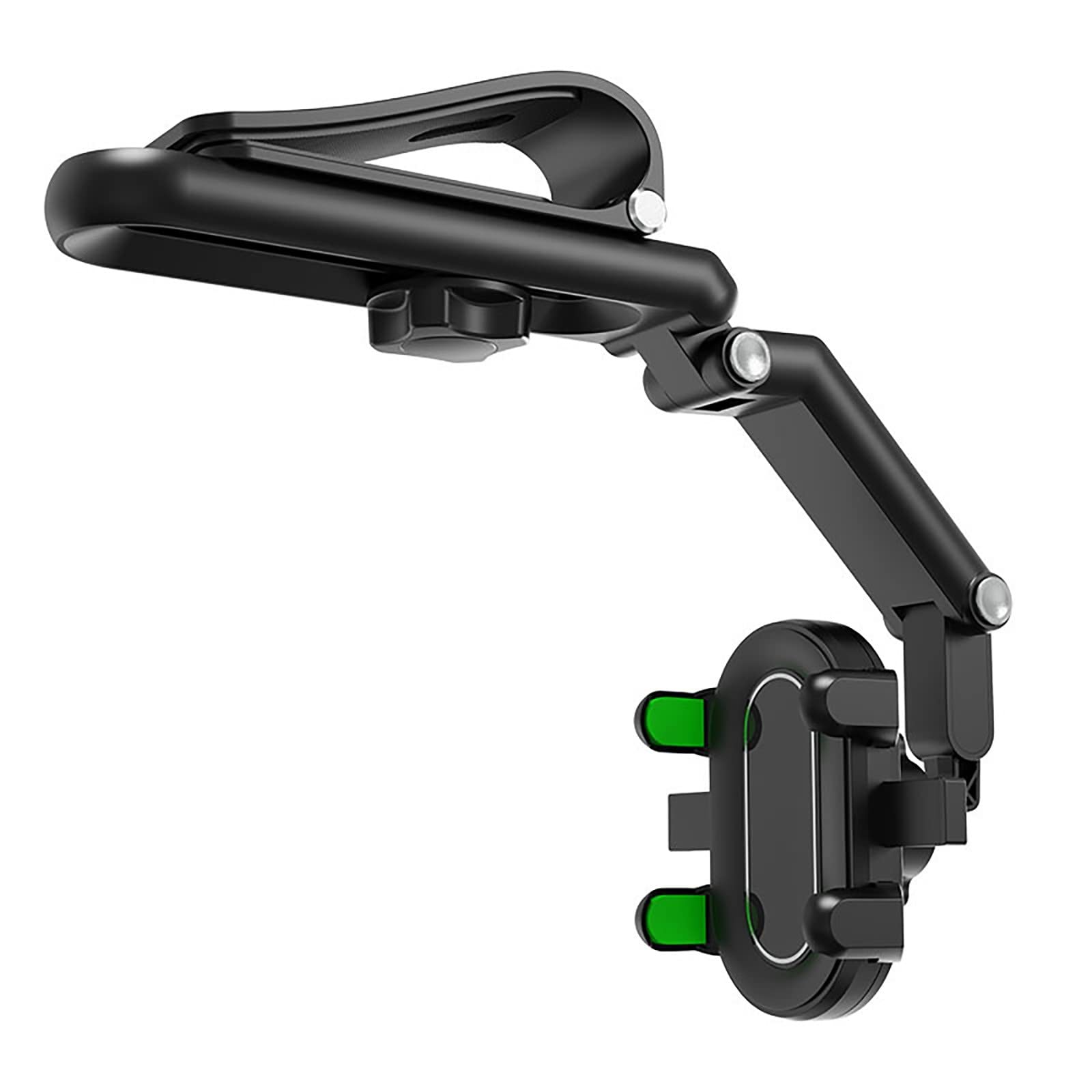 360° Rotating Universal Car Phone Mount Holder - Adjustable GPS Phone Stand for Dashboard, Vent & Steering Wheel - Perfect for Hands-Free Navigation & Safe Driving