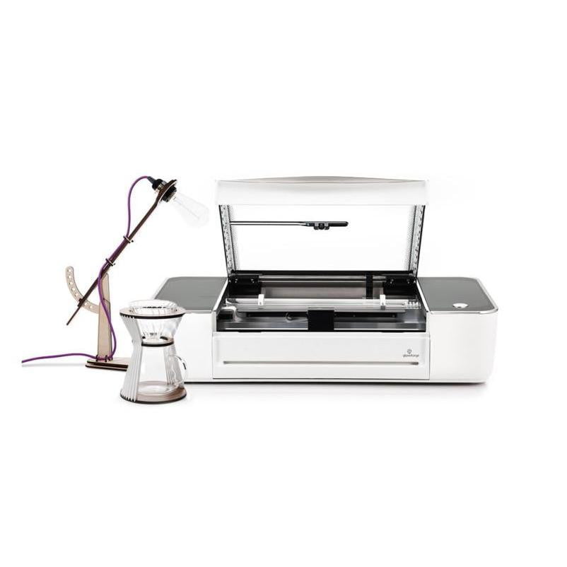 Glowforge Pro 45W Laser Cutter & Engraver for Wood, Acrylic, Leather - Professional 3D Laser Cutting Machine for DIY Crafts, Home Decor, and Small Business Projects