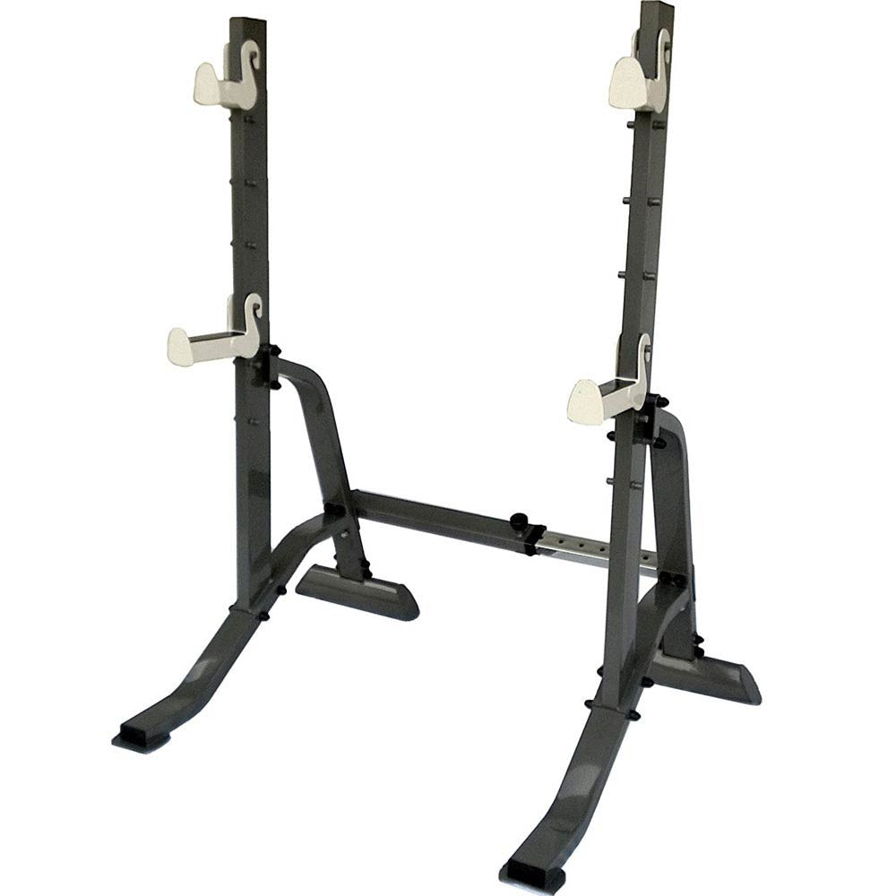Marcy Adjustable Squat Rack MWB-70100 - Heavy Duty Home Gym Equipment for Strength Training | Perfect for Squats, Bench Press & Weightlifting in Garage or Home Gym