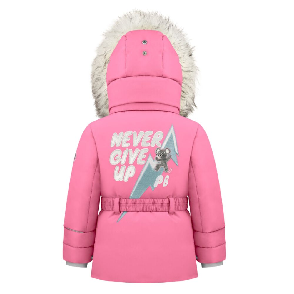 White Pepper Girls' Ski Jacket - Orchid Pink | Waterproof Winter Coat for Kids 2-7 Years | Perfect for Snowboarding, Skiing & Outdoor Winter Activities