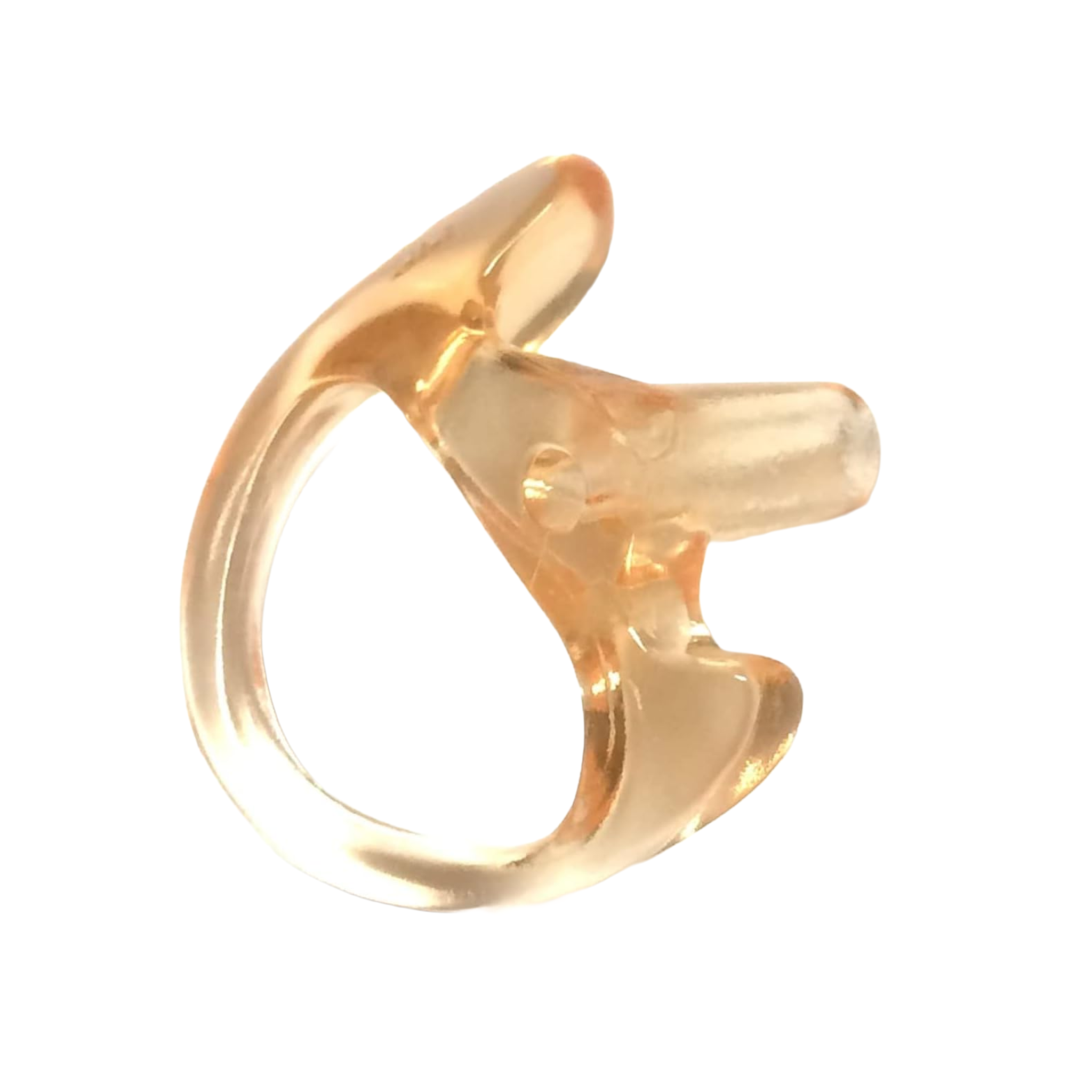 PRYME P EMML Flexible Ear Mold - Medium Left Size for Comfortable Fit | Hearing Aid Accessories for Daily Use & Active Lifestyle