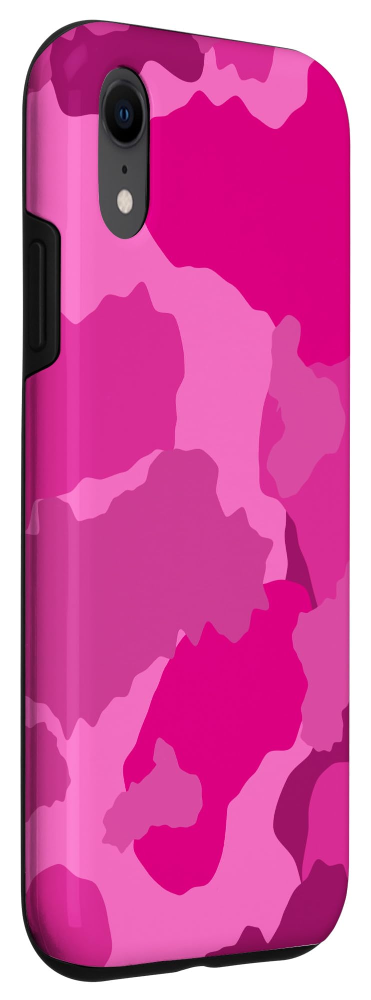 iPhone XR Pink Camouflage Case - Shockproof Protective Phone Cover for Women & Girls | Perfect for Outdoor, Travel & Daily Use