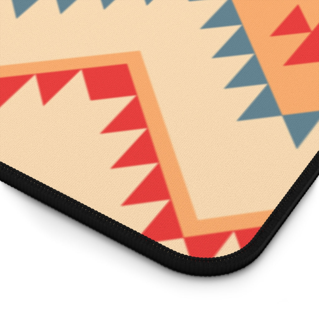Boho Southwestern Canyon Slate Desk Mat - Extra Large Mouse Pad & Desk Accessory (3 Sizes) for Home Office, Gaming & Workspace Protection