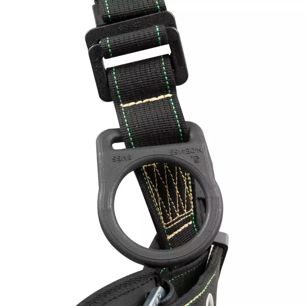Arc Flash Full Body Harness with DE 3D, DE QC Chest, DE FD & TB Legs - Industrial Safety Equipment for Electrical Workers | Fall Protection for Utility Maintenance & Construction Sites