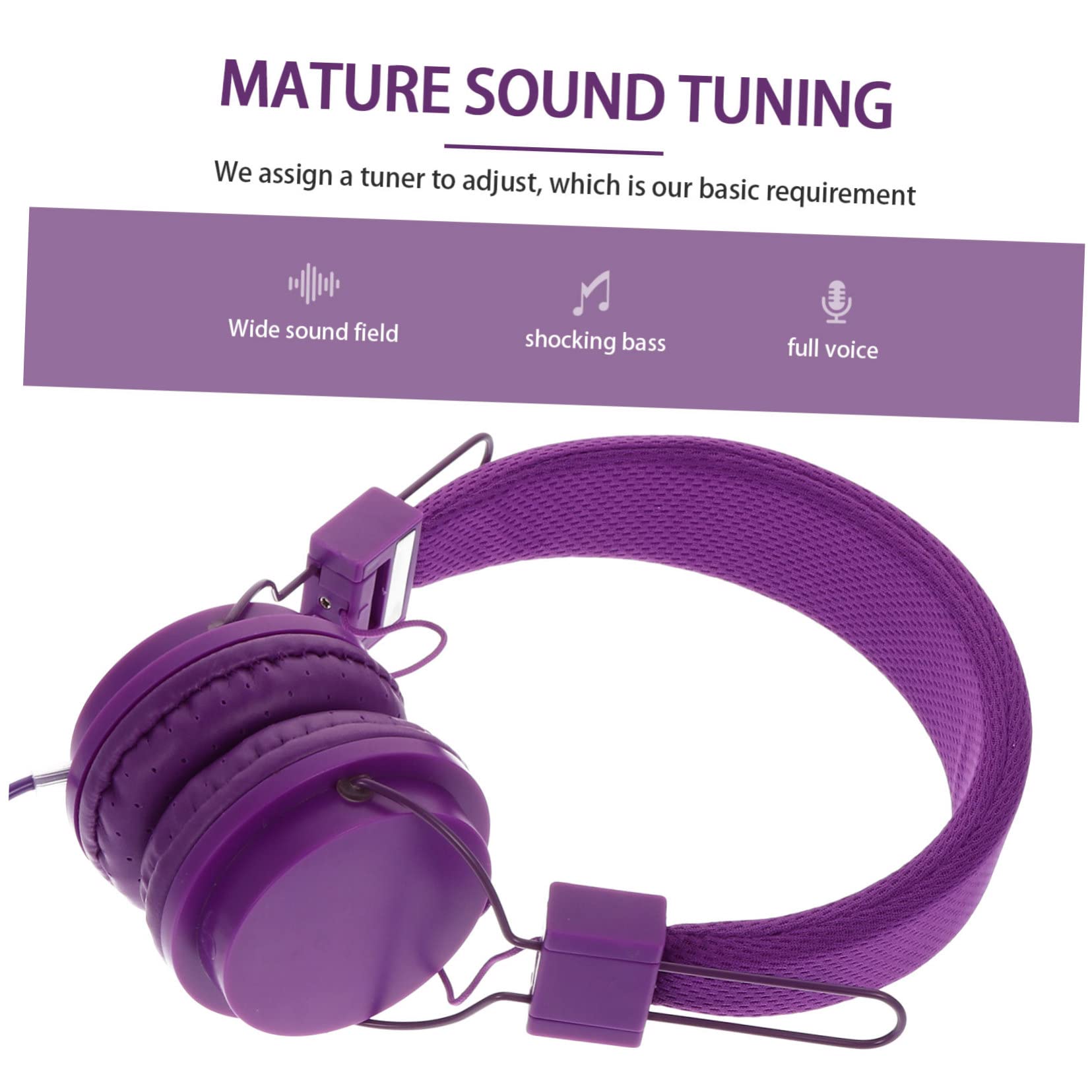 Veemoon Gaming Headset with Over-Ear Design, Noise Cancelling Mic & Volume Control - Comfortable Wired Headphones for PS5, Xbox, PC - Perfect for Gaming, Streaming & Online Classes
