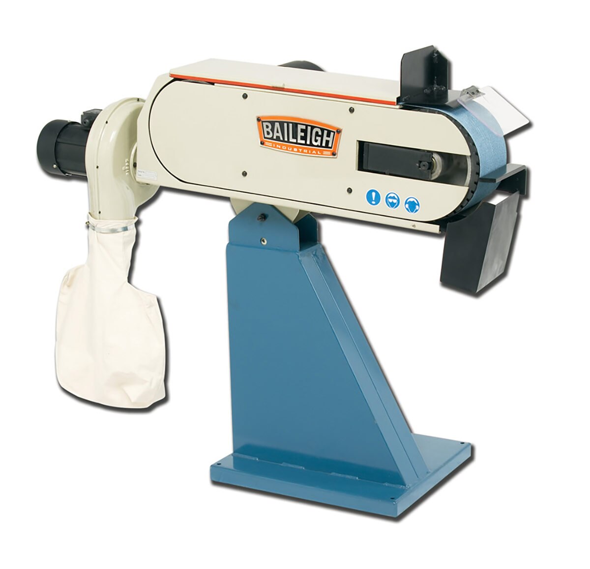 Baileigh Industrial BA9 1000698 BG 679 Belt Grinder - Professional Metalworking & Woodworking Tool for Workshop & DIY Projects