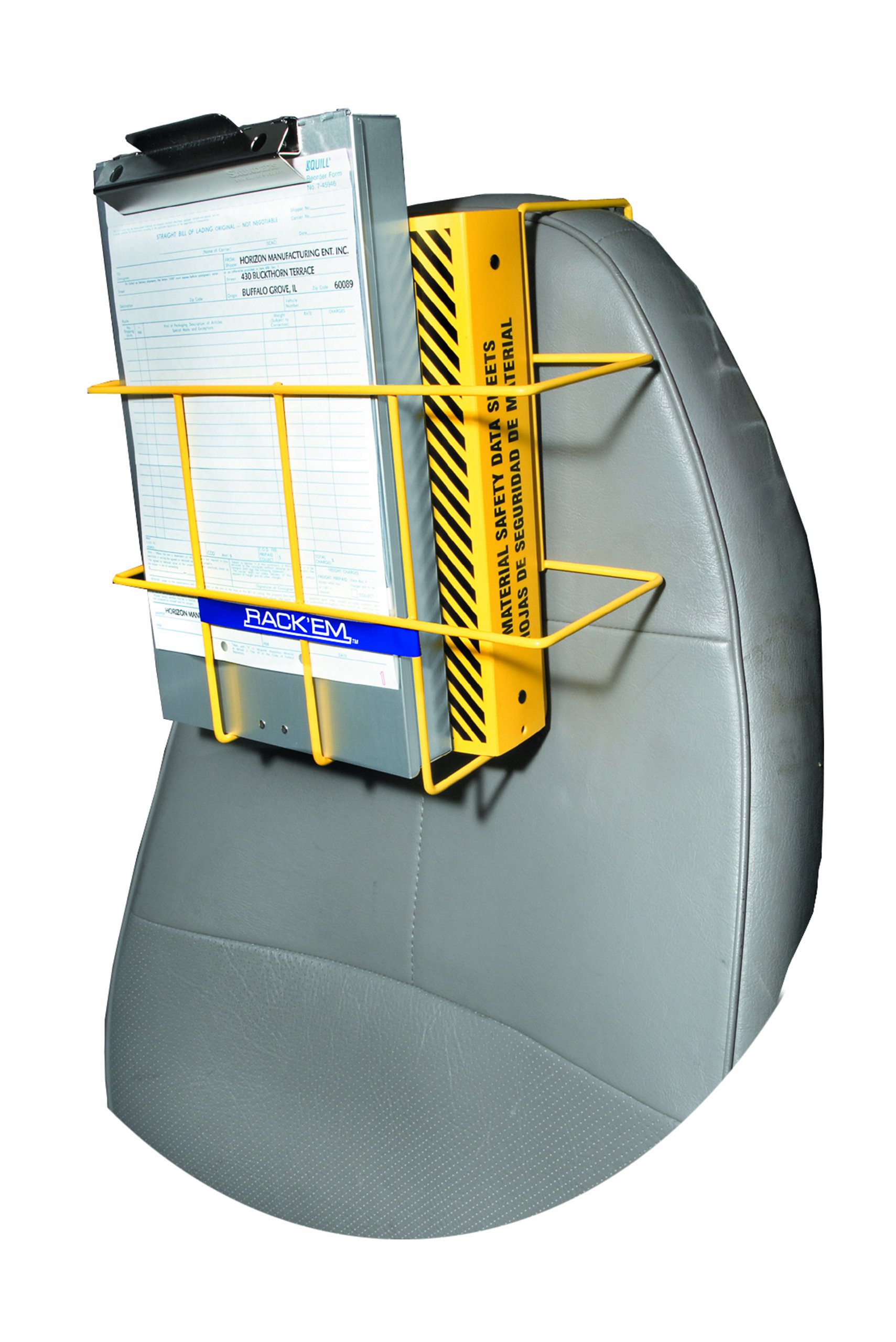 Horizon 3006 Over-the-Seat Binder - Yellow for Office & School Use