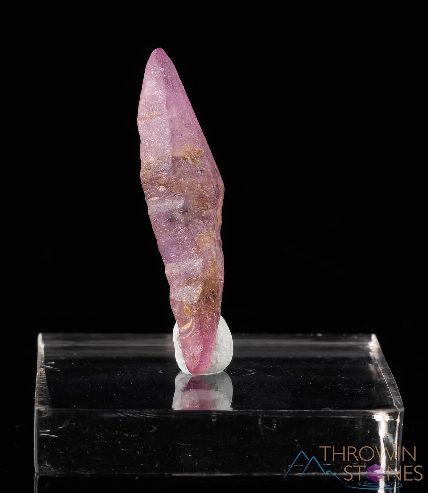 Natural Pink Padparadscha Sapphire Raw Crystal - Genuine Birthstone for Jewelry Making, Unique Gemstone Gift for Her | Healing Crystal, Meditation, Spiritual Energy