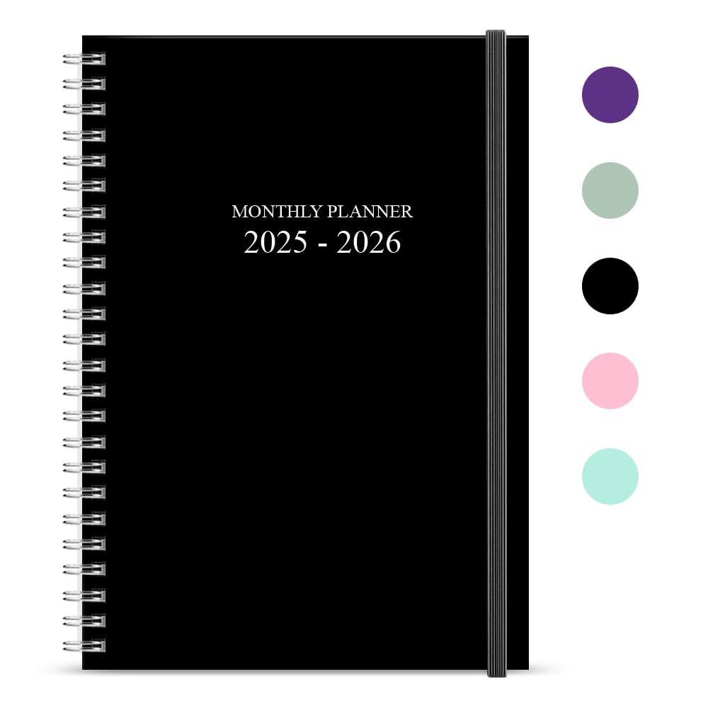 2025-2026 Monthly Planner - 2 Year Academic Planner from January 2025 to December 2026 | 7