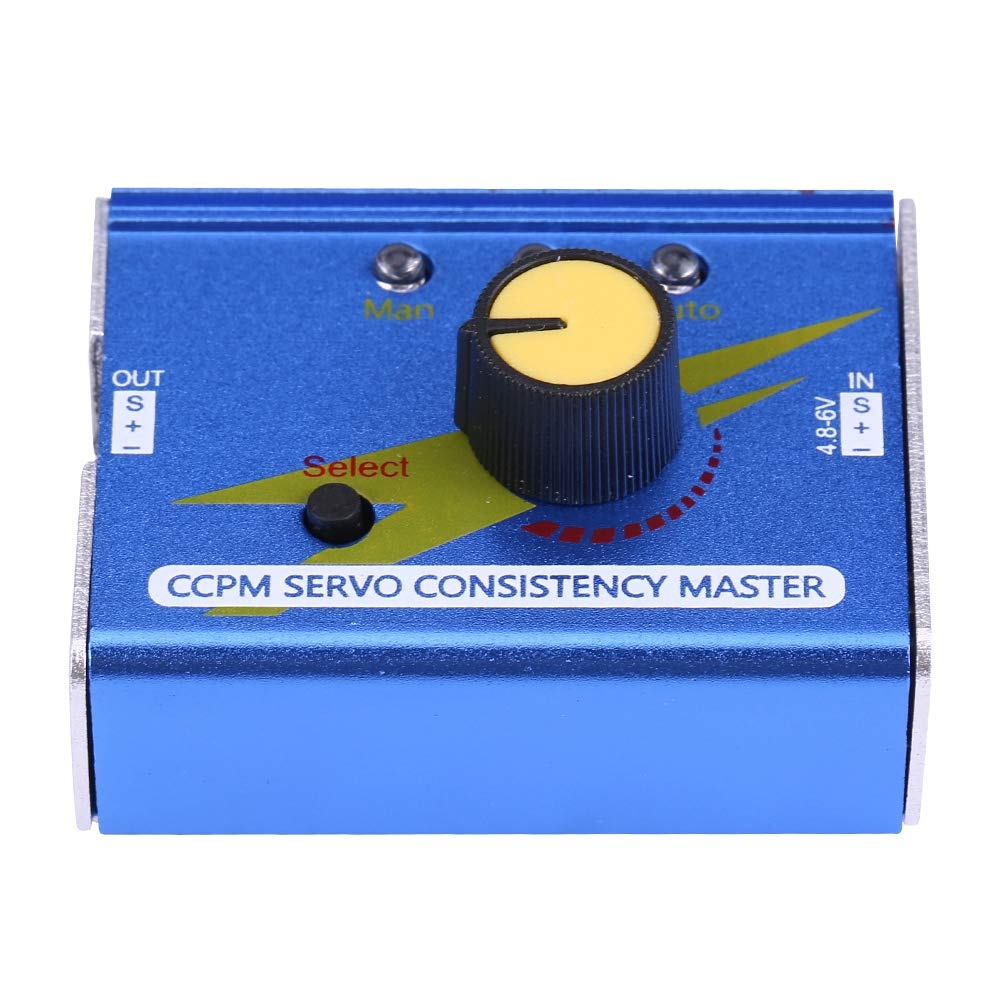 Greensen RC Servo Tester & Consistency Tester - Durable Servo Controller for RC Cars, Planes, Boats | Perfect for Hobbyists, DIY Repairs & RC Vehicle Maintenance