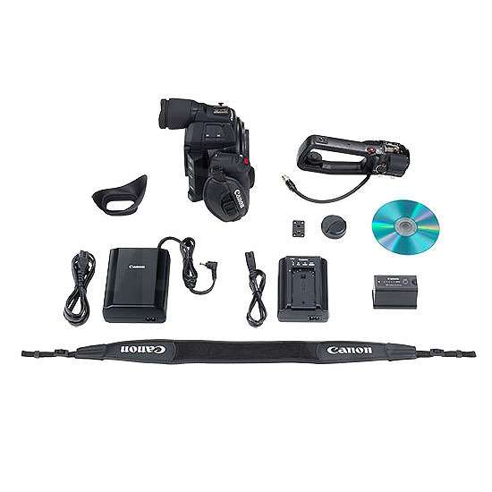 Canon EOS C100 Mark II Professional Cinema Camera with Dual Pixel CMOS AF & EF 24-105mm f/4L IS II USM Zoom Lens Kit - Perfect for Filmmaking, Documentary Shooting, and Wedding Videography