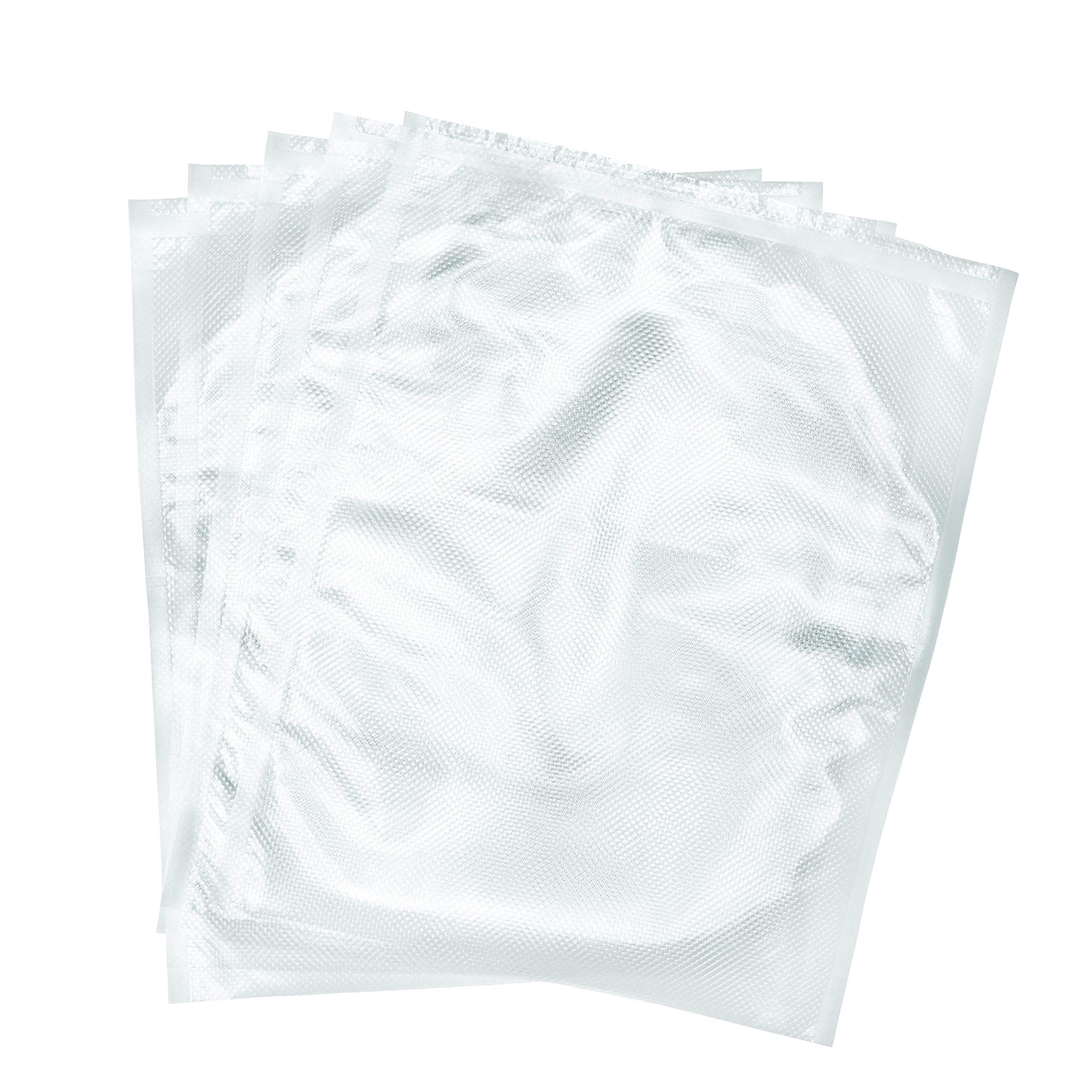 Excalibur EVB-610-100 Precut Vacuum Sealer Bags 6x10 Inch, 100 Count Food Storage Bags for Sous Vide, Meal Prep & Freezer Storage - Medium Size, Multicolor Vacuum Seal Bags for Food Preservation