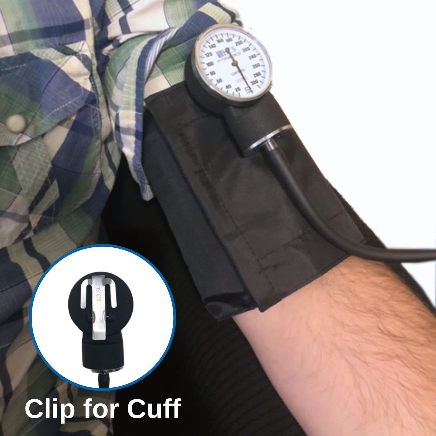 Extra Large Blood Pressure Cuff for Adults - XL Manual BP Monitor Arm Cuff with Aneroid Sphygmomanometer - Medical Grade Home Use & Elderly Care - Includes Carrying Case - Ideal for Home Health Monitoring and Senior Care