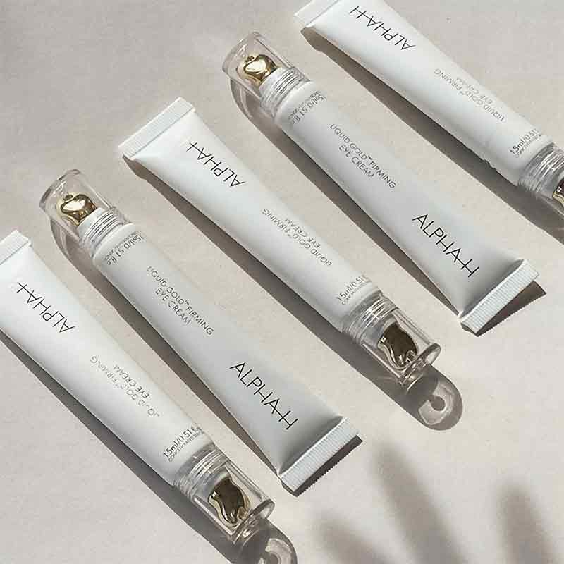 Alpha H Liquid Gold Firming Eye Cream with Lime Pearl AHAs - Brightening & Anti-Aging Eye Treatment for Dark Circles & Wrinkles - Perfect for Nighttime Skincare Routine & Travel