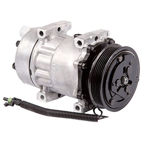 BuyAutoParts 60-01306NA New AC Compressor & A/C Clutch for Jeep Wrangler & Cherokee - Perfect for Summer Cooling & Off-Road Adventures
