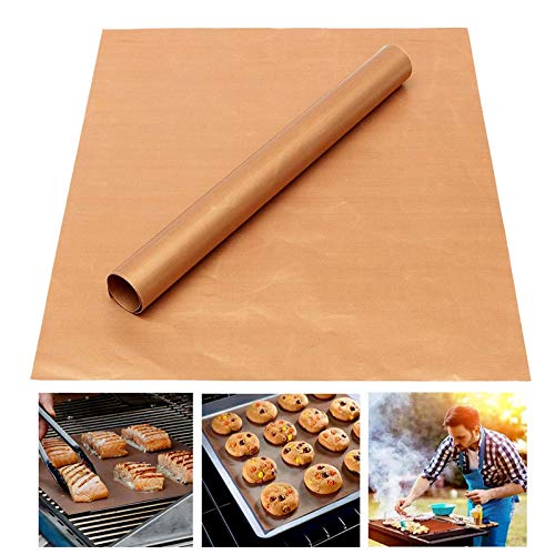 10-Pack Non-Stick Copper Grill & Baking Mats - 13