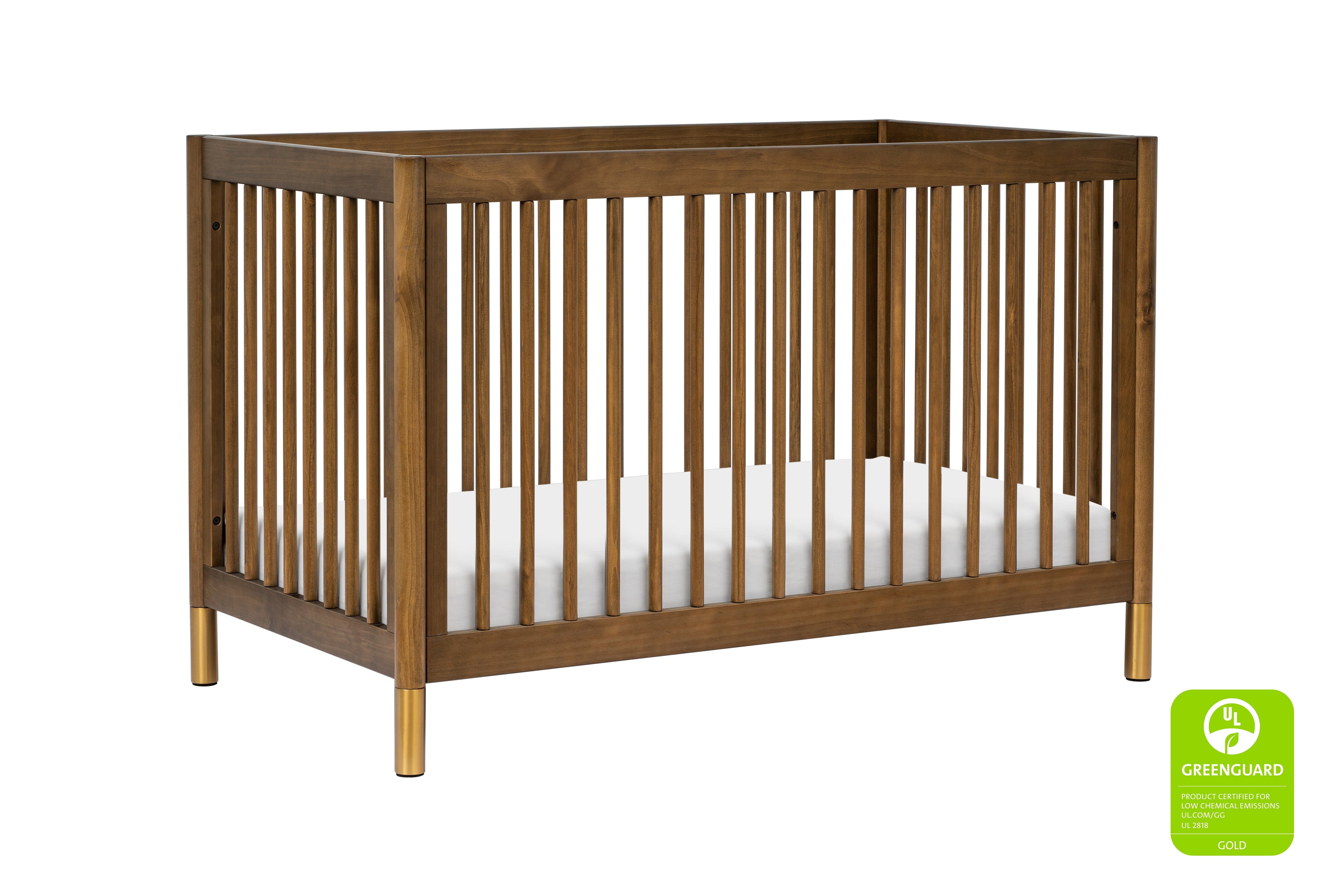 Babyletto Gelato 4-in-1 Convertible Crib with Toddler Bed Conversion Kit - Modern Nursery Crib for Newborn to Toddler - Perfect for Small Spaces & Gender-Neutral Nursery Decor