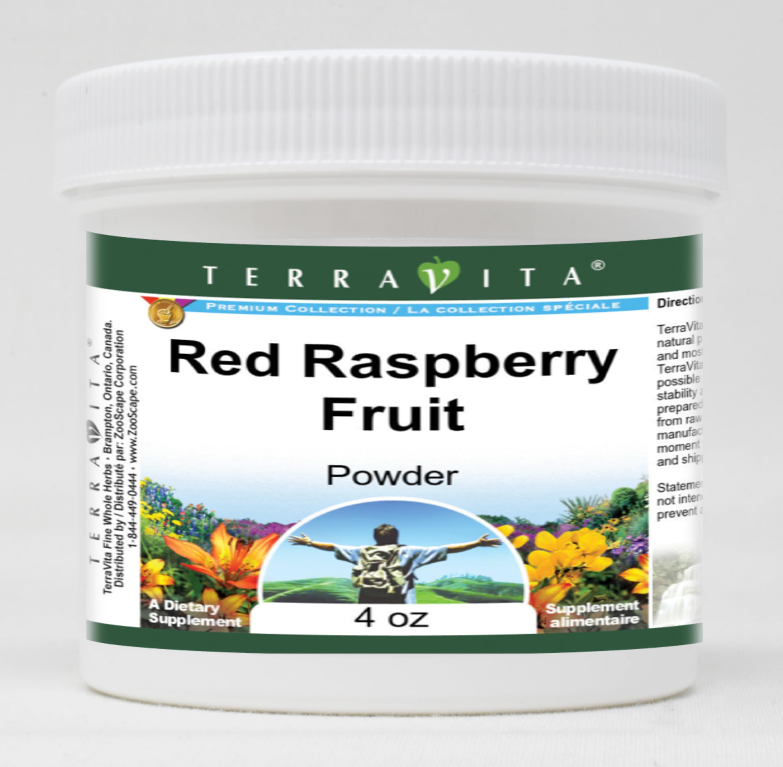Organic Red Raspberry Fruit Powder 4oz (2 Pack) - Freeze Dried, Non-GMO, Gluten-Free - Perfect for Smoothies, Baking & Healthy Snacks