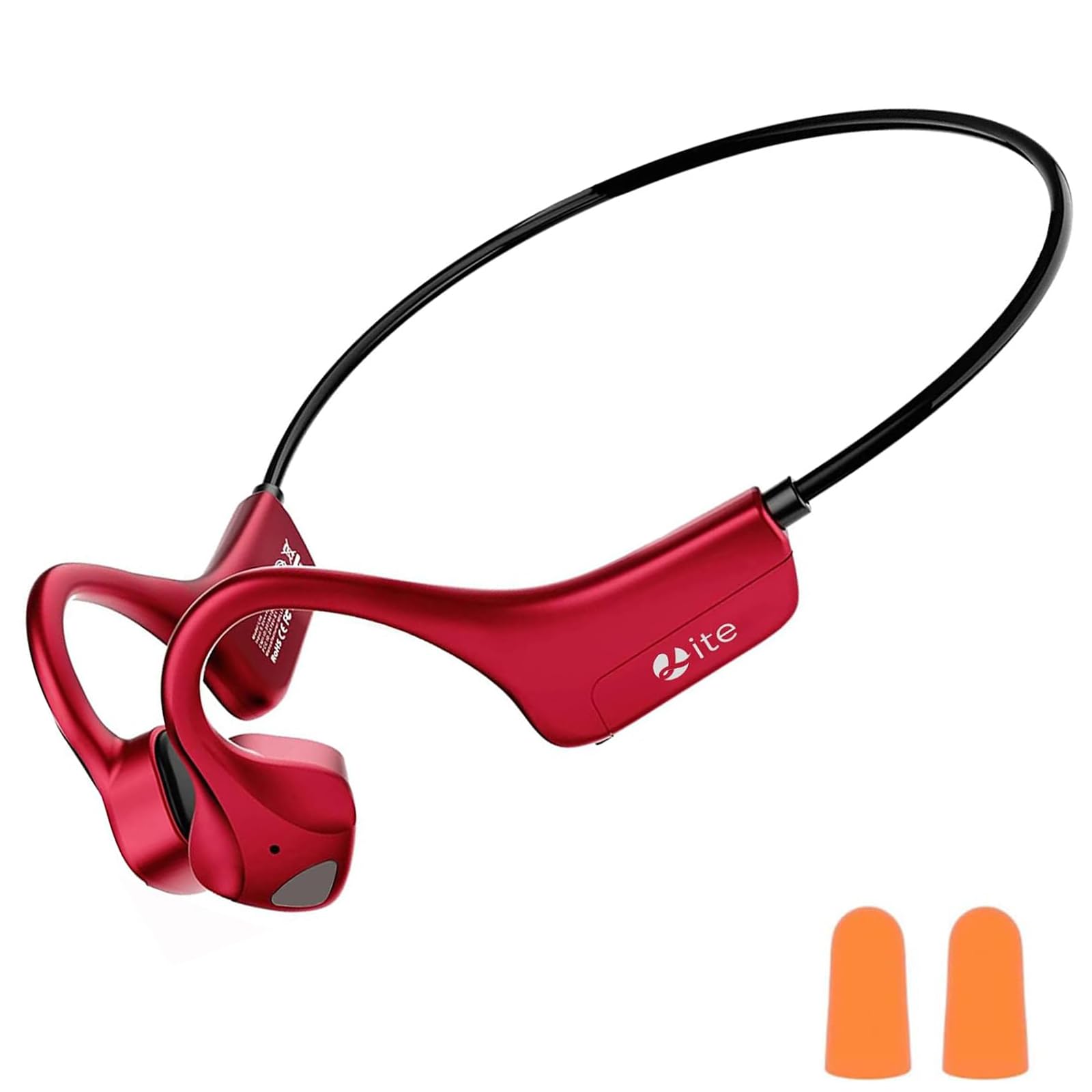 Open Ear Bluetooth Headphones - IPX5 Waterproof Bone Conduction Wireless Headset with Type-C Charging, 25g Lightweight Design & Long Battery Life - Perfect for Running, Cycling, Workouts and Outdoor Activities