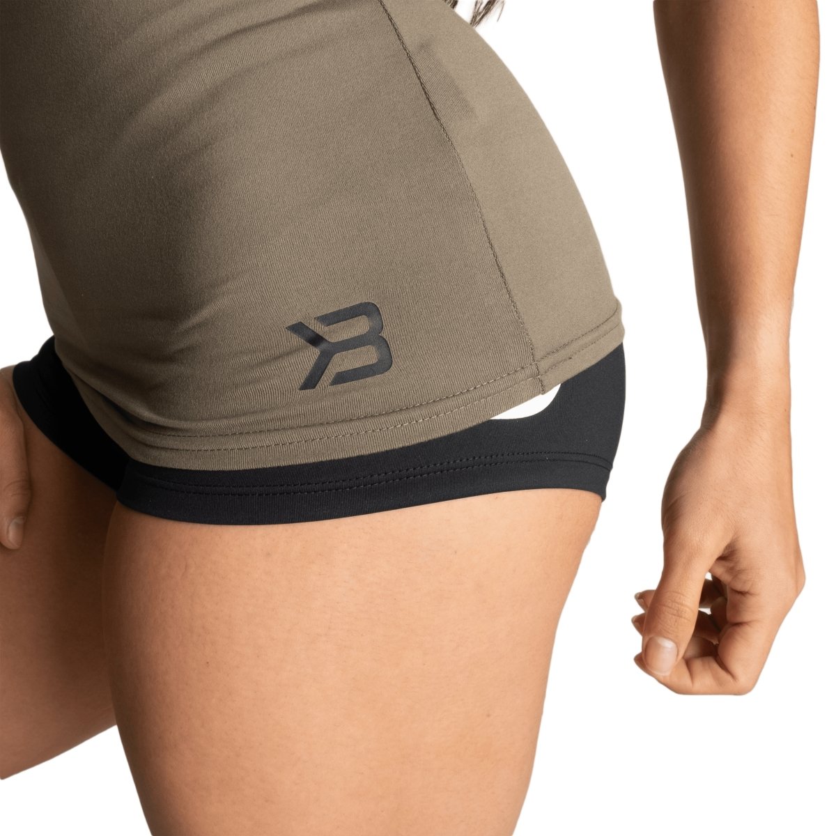 Better Bodies Performance Halter Top - Breathable Workout Shirt for Women, Gym & Yoga, Wash Green | Comfortable & Moisture-Wicking for Fitness & Running