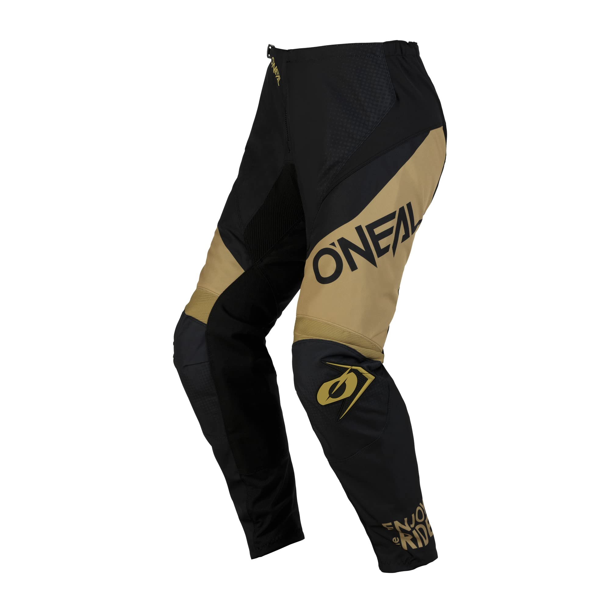 O'NEAL Element Racewear Pants V23 Black/Sand Size 28 - Motocross Dirt Bike Racing Gear for Men - Perfect for Off-Road Adventures & MX Tracks