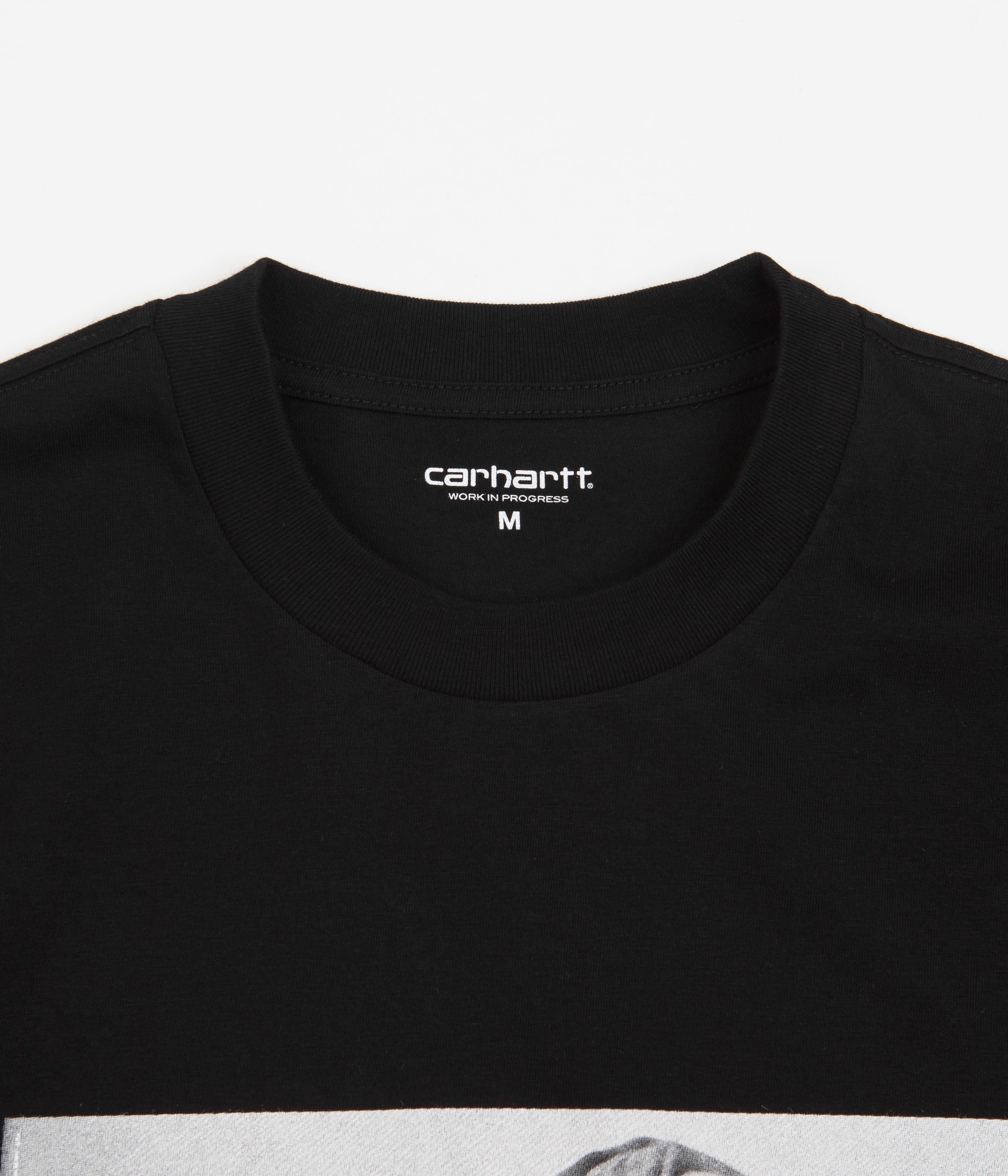 Carhartt Archive Girl T-Shirt for Women - Black Cotton Vintage Tee - Casual Wear & Street Style Outfit