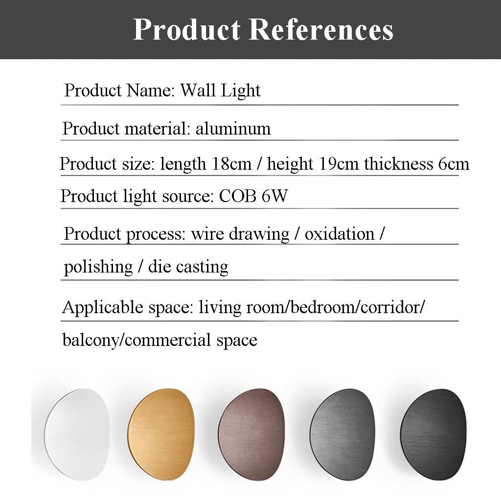Modern Minimalist Round Wall Lamp - Gold Indoor Lighting for Living Room, TV Background, Study & Hallway - 1pc Creative Wall Light for Home Decor