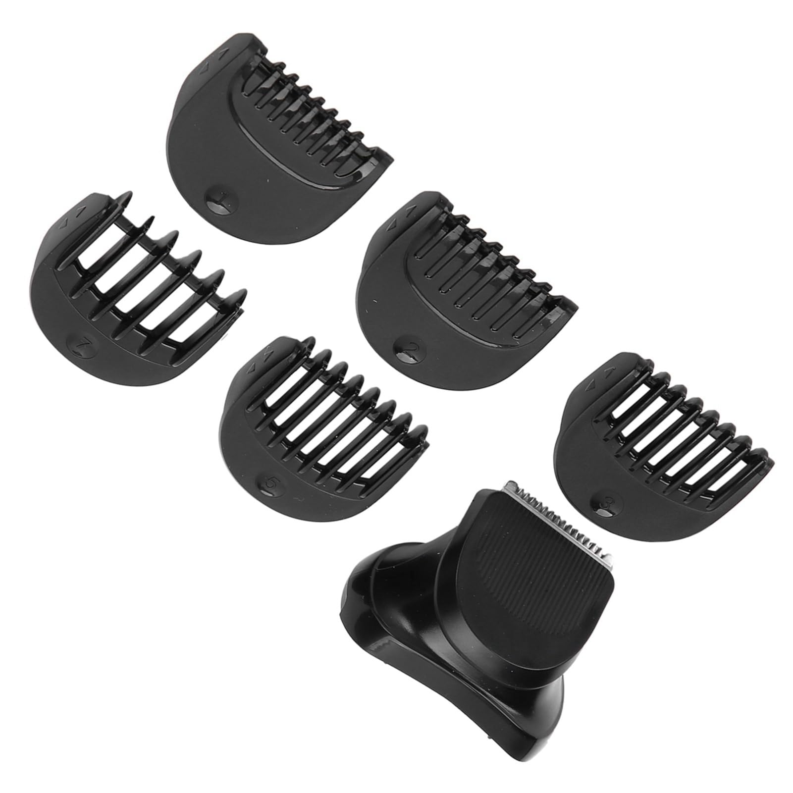 Braun Series 3 Replacement Shaver Heads with 5 Guide Combs - Electric Shaver & Beard Trimmer Accessories for Men - Perfect for Home, Travel & Daily Grooming Routine