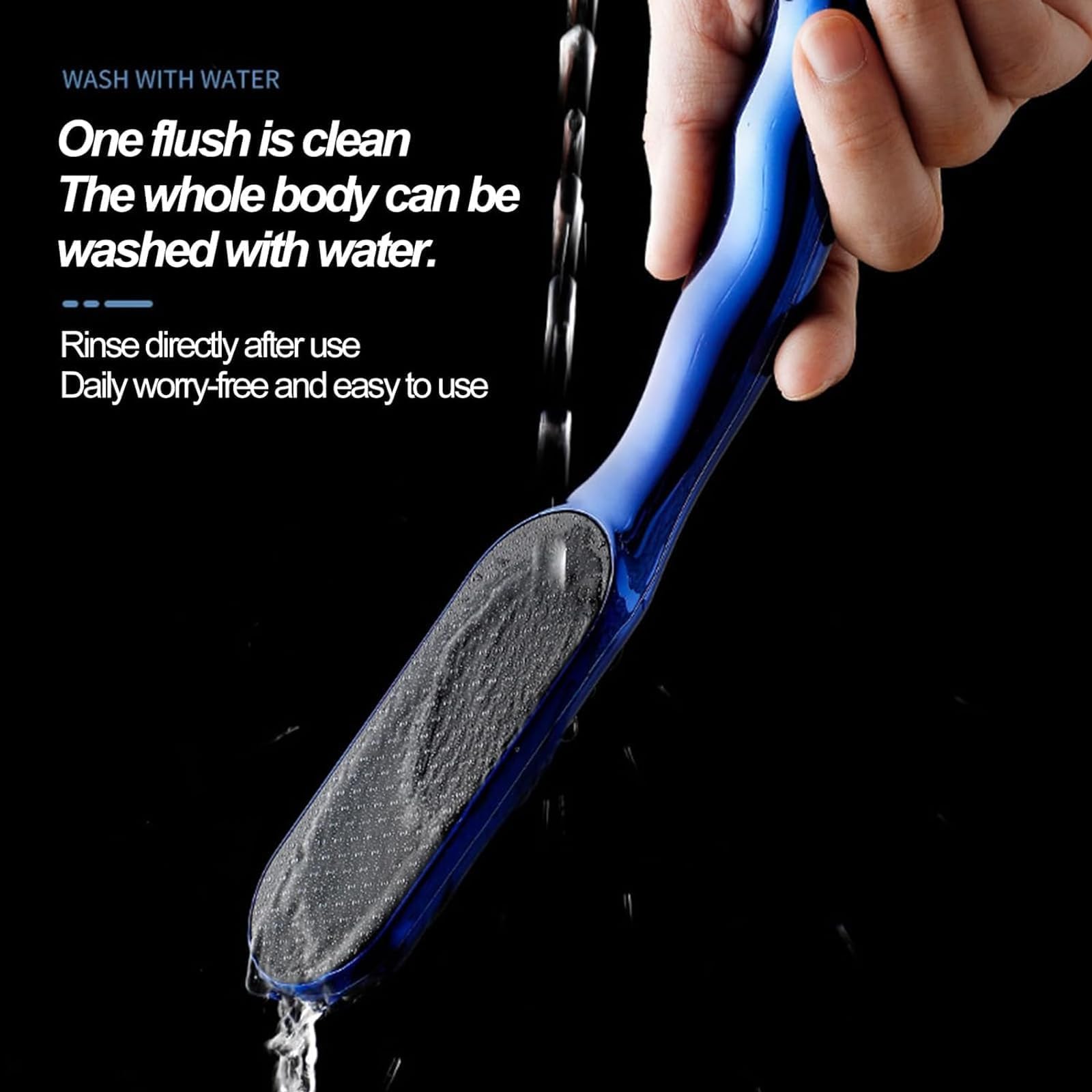 Professional Nano Glass Foot File & Callus Remover - Exfoliates & Softens Cracked Feet - Non-Slip Ergonomic Handle - Pedicure Tool for Home & Salon Use - Perfect for Dry, Rough Feet Care & Spa Treatments