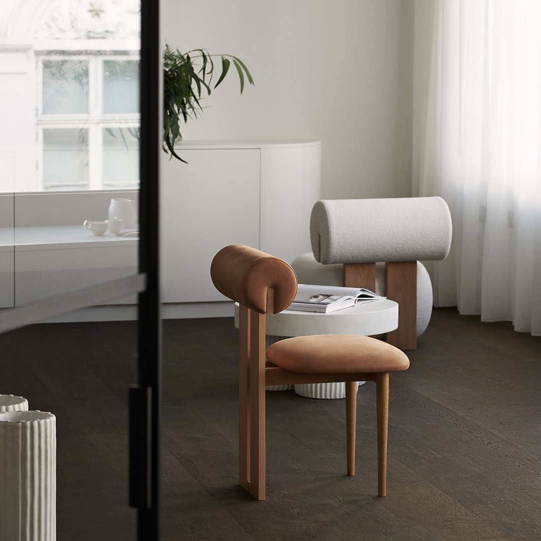 Hippo Side Chair - Modern Accent Chair for Living Room, Bedroom, or Office - Comfortable & Stylish Home Decor