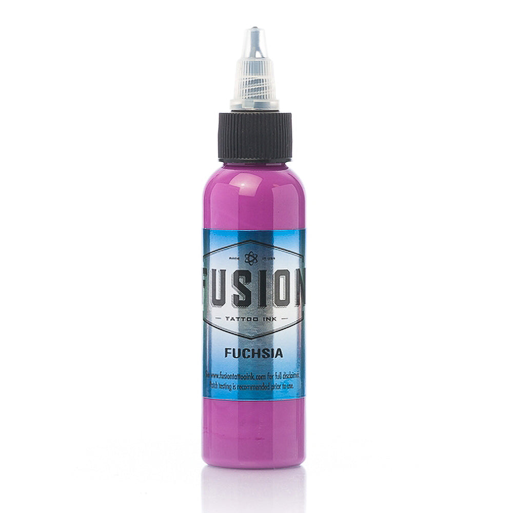 Premium Fuchsia Tattoo Ink - 1oz Bottle for Professional Artists & Tattoo Enthusiasts - Ideal for Vibrant Body Art & Permanent Makeup