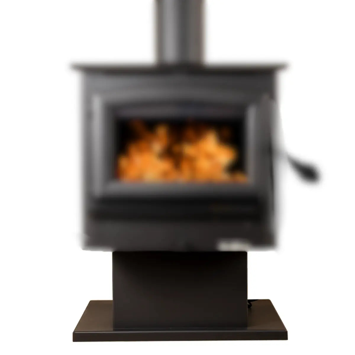 Buck Stove Black Outdoor Air Pedestal for Model 21 & 74 Wood Stoves | FA P21B | Perfect for Fireplace & Heating Accessories in Cabins, Homes & Outdoor Spaces