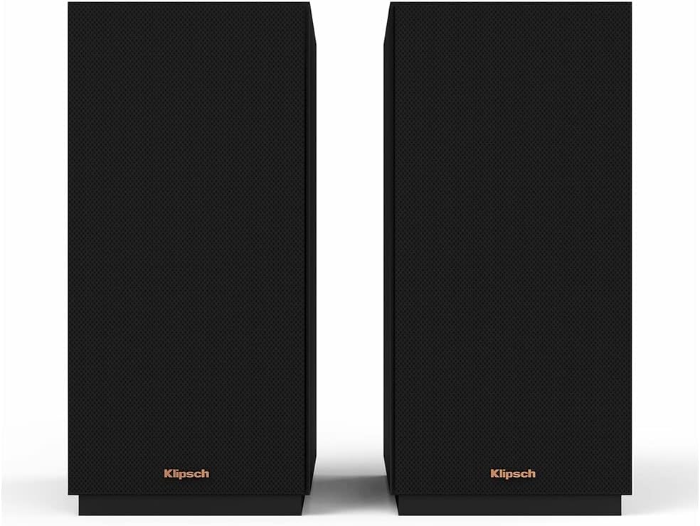 Klipsch KD-51M 160W Bookshelf Speakers (Pair) - High-Performance Passive Speakers for Home Theater, Music & Gaming - Premium Sound Quality for Living Room, Office & Studio Use