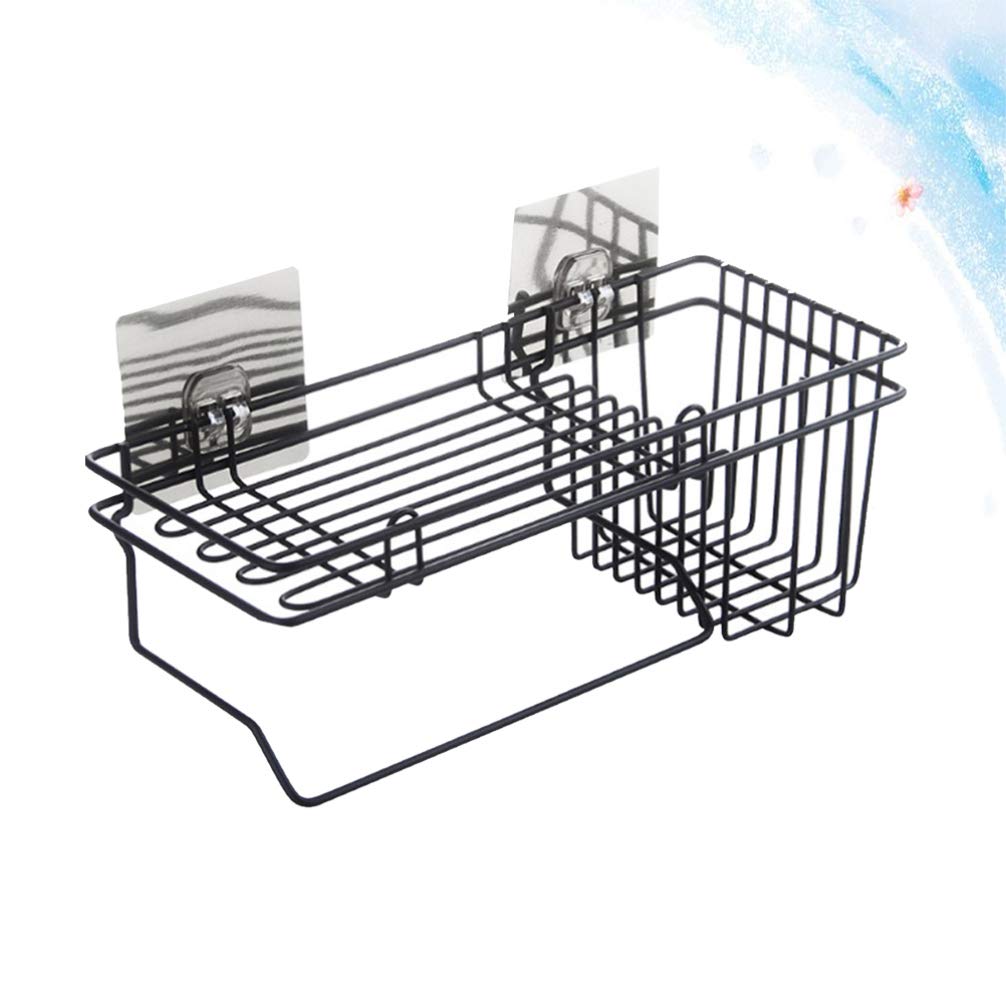 DOITOOL Stainless Steel Soap Holder & Kitchen Sink Organizer - Rustproof Sink Shelf for Sponge, Brush, and Dish Soap (Perfect for Kitchen, Bathroom, RV, and Outdoor Use)