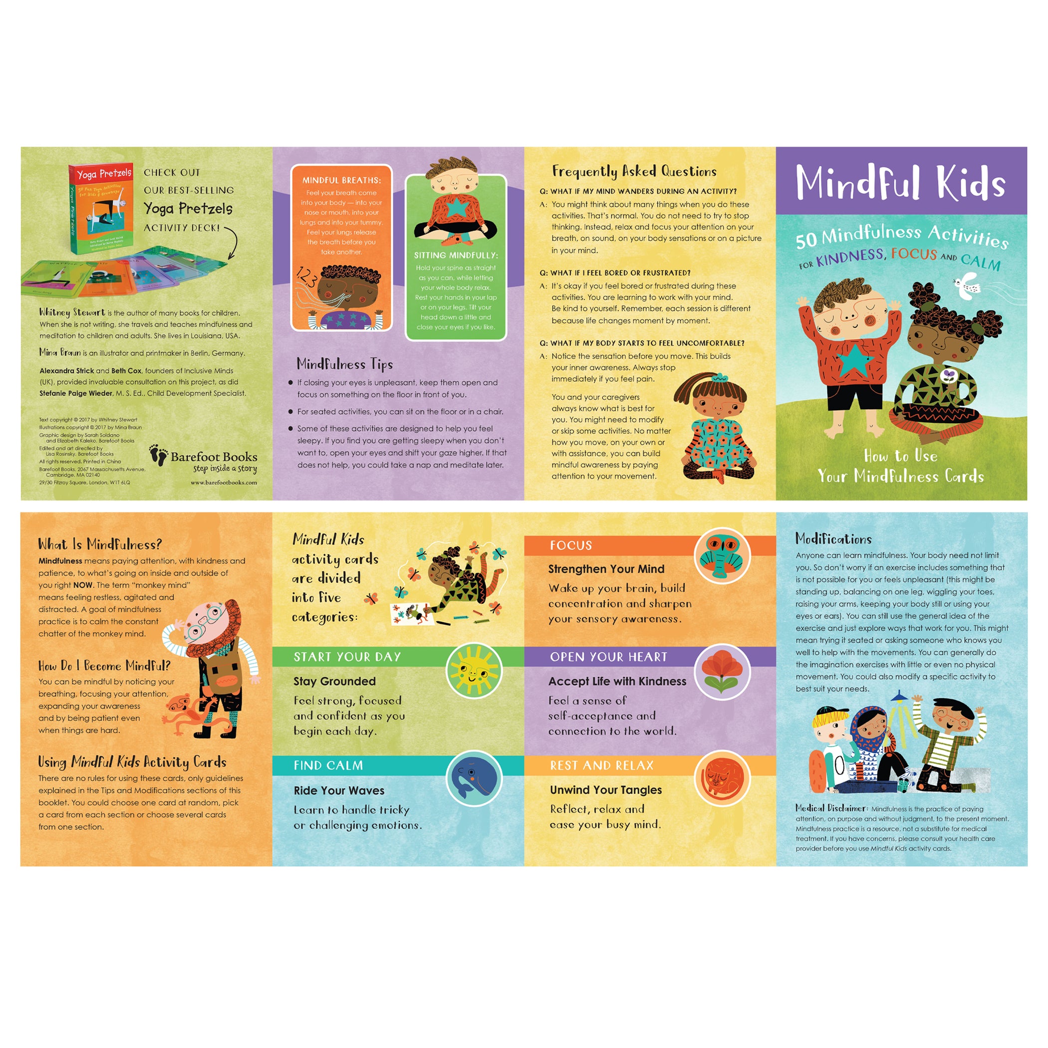 Mindful Kids Activity Cards - 50 Whimsical Mindfulness Exercises for Children | Perfect for Home, Classroom & Therapy Use